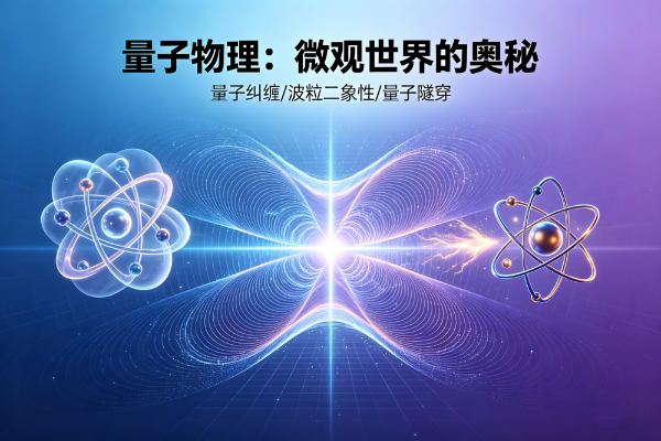 量子物理到底是啥？原理、核心概念与经典实验全面解析