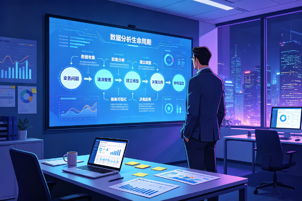 6个阶段搞懂数据分析生命周期