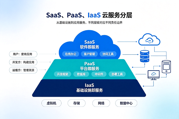 秒懂SaaS、PaaS、IaaS：云服务核心三兄弟！