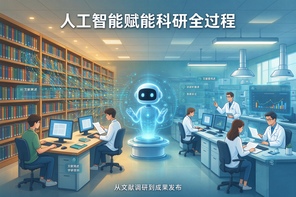 AI爆改学术研究？